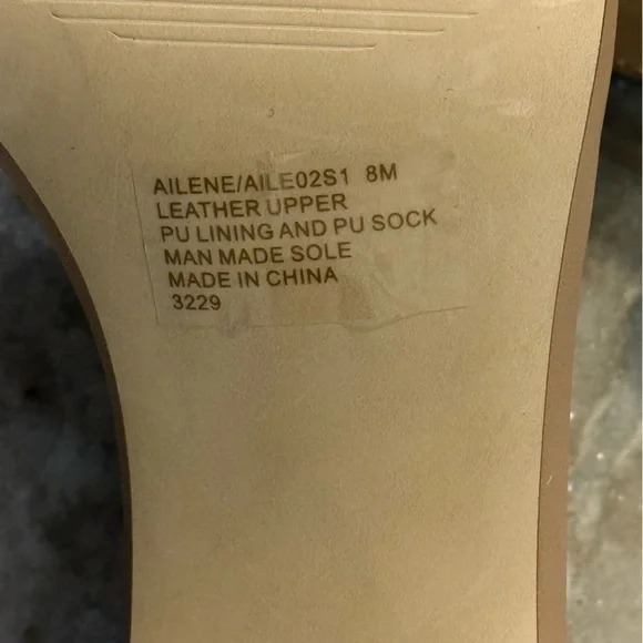 Women’s STEVE MADDEN Aileen tan leather heels- Size 8 - Picture 10 of 10